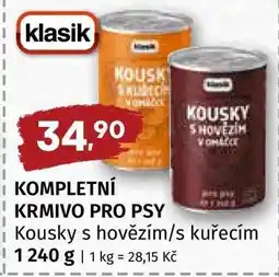 Terno KOMPLETNÍ KRMIVO PRO PSY nabídka