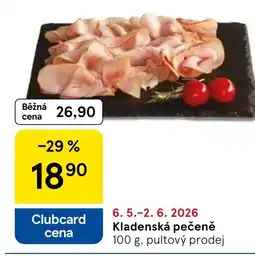 Tesco Kladenská pečeně nabídka