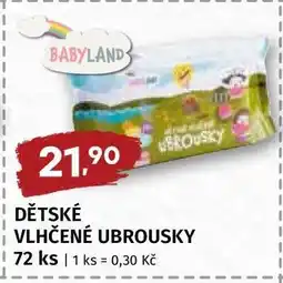 Terno Dětské vlhčené ubrousky nabídka