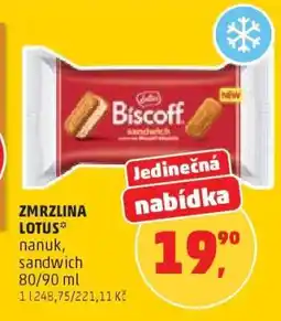 Penny Market Zmrzlina Lotus nabídka