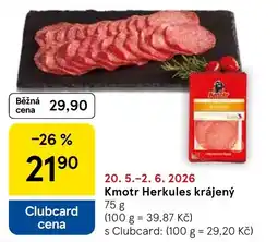 Tesco Kmotr Herkules krájený nabídka