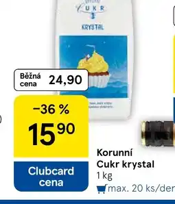 Tesco Korunní Cukr krystal nabídka
