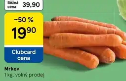 Tesco Mrkev nabídka