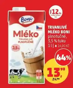 Penny Market TRVANLIVÉ MLÉKO BONI nabídka