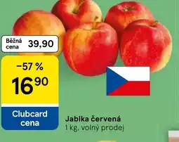 Tesco Jablka červená nabídka