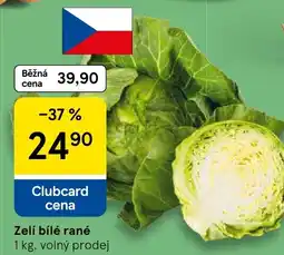 Tesco Zelí bílé rané nabídka
