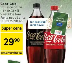 Tesco Coca-Cola nabídka