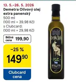 Tesco Demetra Olivový olej extra panenský nabídka