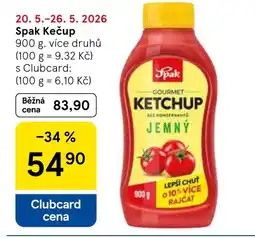 Tesco Spak Kečup nabídka