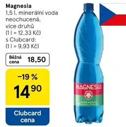 Tesco Magnesia nabídka