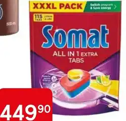 Tesco Somat Kapsle do myčky na nádobí nabídka