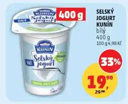 Penny Market Selský jogurt Kunín bílý nabídka