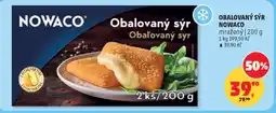 Penny Market Obalovaný sýr NOWACO nabídka