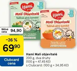 Tesco Hami Malí objevitelé nabídka