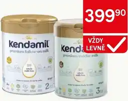 Tesco Kendamil Mléčná výživa v prášku nabídka