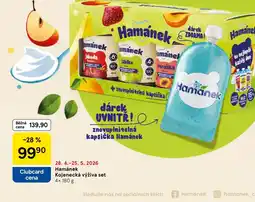 Tesco Hamánek Kojenecká výživa set nabídka