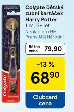 Tesco Colgate Dětský zubní kartáček Harry Potter nabídka