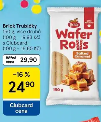 Tesco Brick Trubičky nabídka