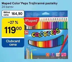 Tesco Maped Color'Peps Trojhranné pastelky nabídka