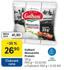 Tesco Galbani Mozzarella Protein nabídka