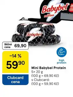 Tesco Mini Babybel Protein nabídka