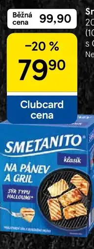 Tesco Smetanito Sýr na pánev a gril nabídka