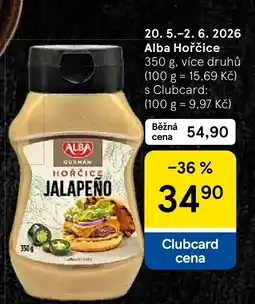 Tesco Alba Hořčice nabídka