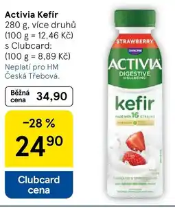 Tesco Activia Kefír nabídka