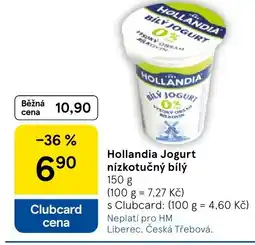 Tesco Hollandia Jogurt nízkotučný bílý nabídka