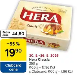 Tesco Hera Classic nabídka