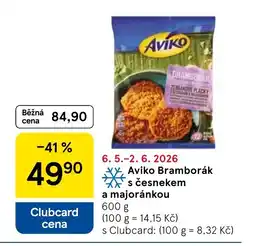 Tesco Aviko Bramborák s česnekem a majoránkou nabídka