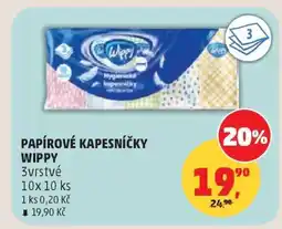 Penny Market PAPÍROVÉ KAPESNÍČKY WIPPY nabídka