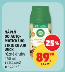 Penny Market NÁPLŇ DO AUTOMATICKÉHO STROJKU AIR WICK nabídka