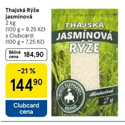 Tesco Thajská Rýže jasmínová nabídka