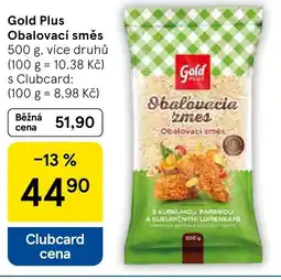 Tesco Gold Plus Obalovací směs nabídka