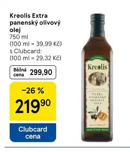 Tesco Kreolis Extra panenský olivový olej nabídka