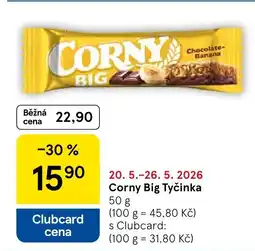 Tesco Corny Big Tyčinka nabídka