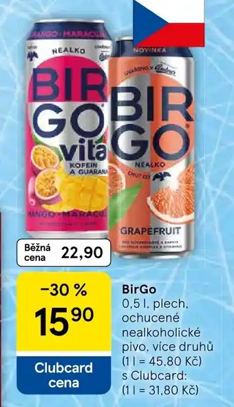 Tesco BirGo nabídka