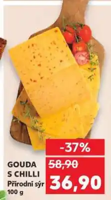 Kaufland Gouda s chilli nabídka