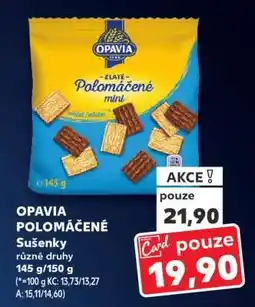 Kaufland Opavia Polomáčené nabídka