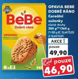 Kaufland OPAVIA BeBe Dobré ráno nabídka