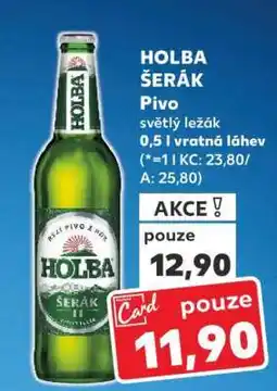 Kaufland Holba Šerák nabídka