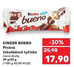 Kaufland KINDER BUENO nabídka