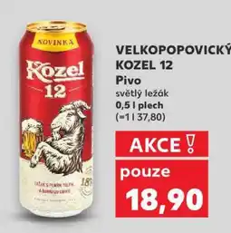 Kaufland VELKOPOPOVICKÝ KOZEL 12 nabídka