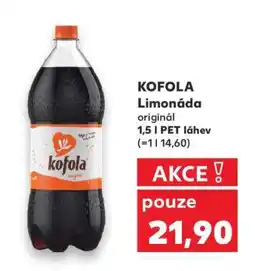 Kaufland KOFOLA Limonáda Original nabídka