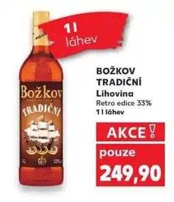 Kaufland Božkov Tradiční nabídka