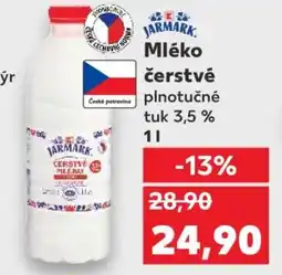 Kaufland Jarmark Mléko čerstvé plnotučné nabídka