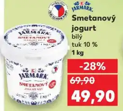 Kaufland Smetanový jogurt bílý nabídka