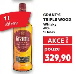Kaufland Grant’s Triple Wood Whisky nabídka