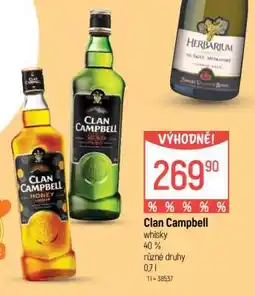 Globus Clan Campbell nabídka